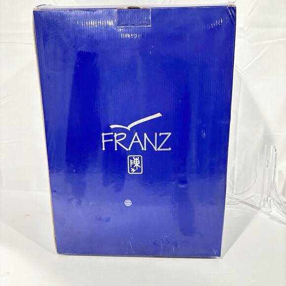 Franz Porcelain Kingfisher Vase Iridescence Collection FZ01190 NIB - Picture 14 of 14
